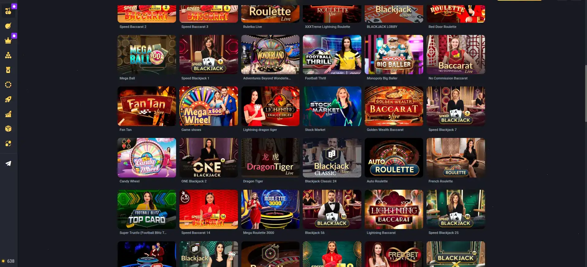 Мобильное приложение Platinum casino на телефоне